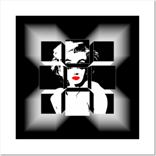 Marilyn Blox #2 Posters and Art